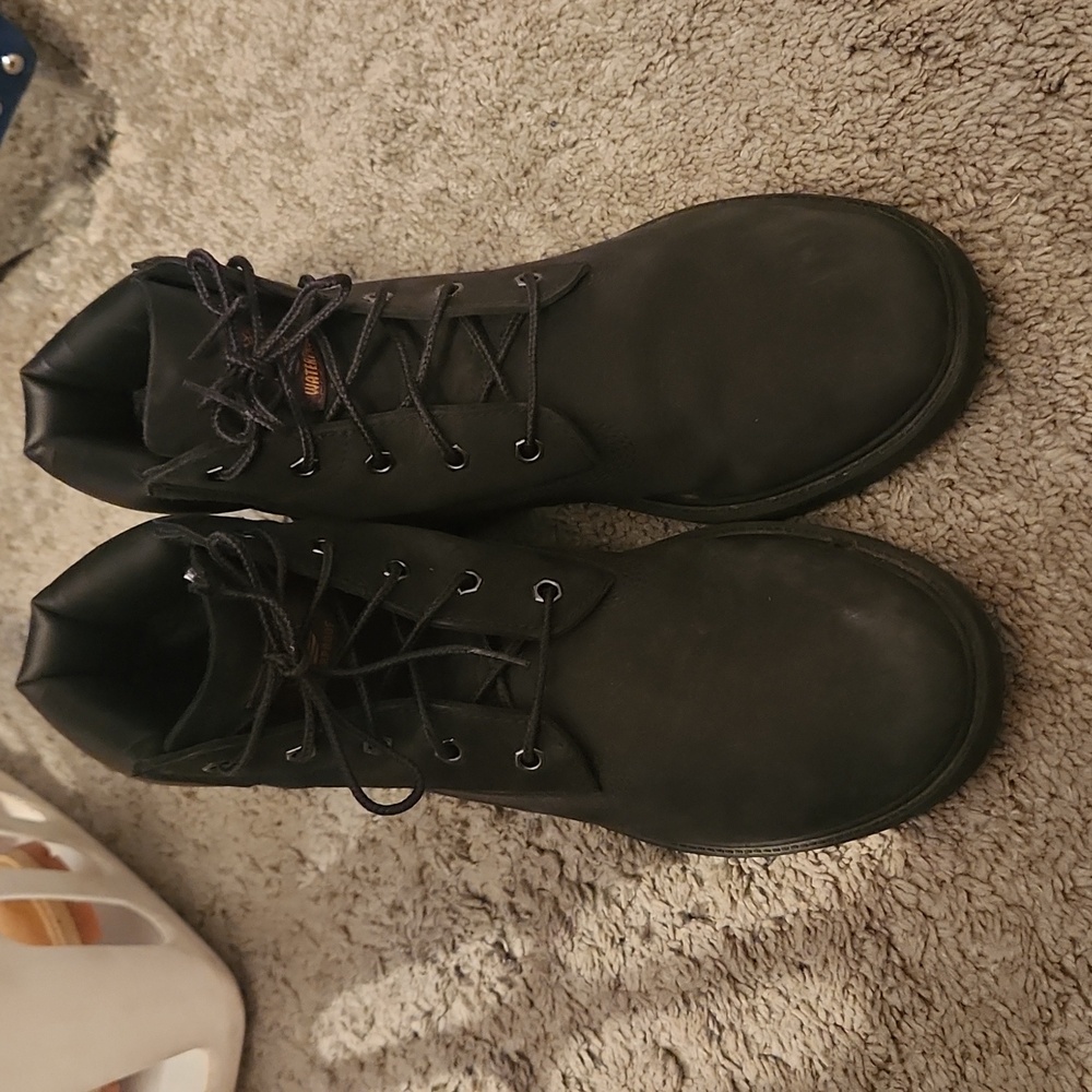 Timberlands 6" Black waterproof